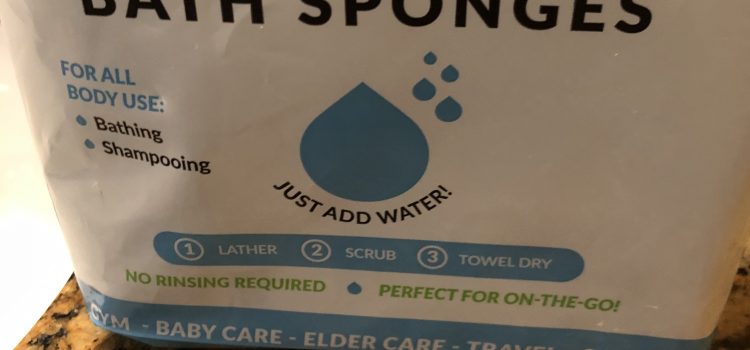 Scrubzz Rinse Free Bath Sponges Review Scrubzz Sponges